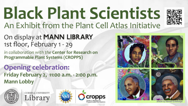 Black Plant Scientists: A Traveling Exhibit from the Plant Cell Atlas (PCA) Initiative