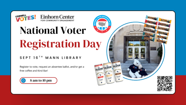 National Voter Registration Day Sept. 16
